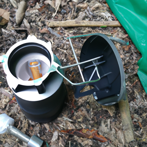 diy camping tent stove